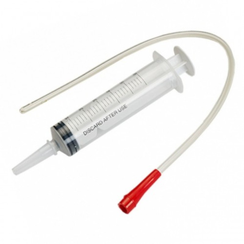 Ten Lamb Feeding Tubes & 10 x 60ml Syringes
